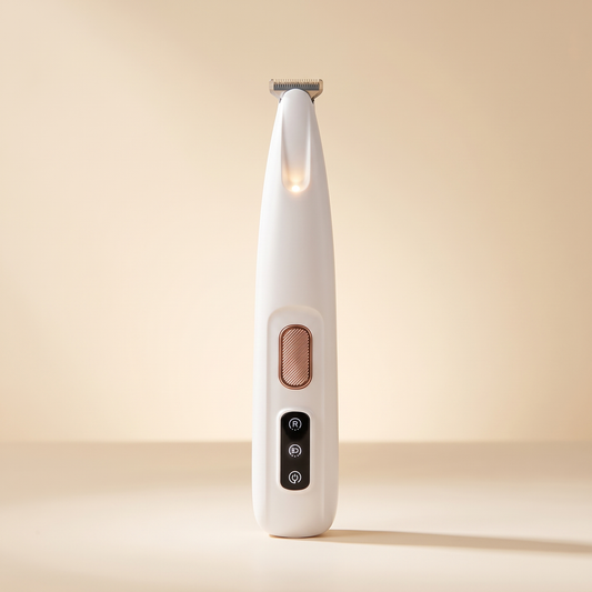 Pfotique LED-Pfotentrimmer für Hund und Katze – wasserfest mit LED-Licht und Smart-Display